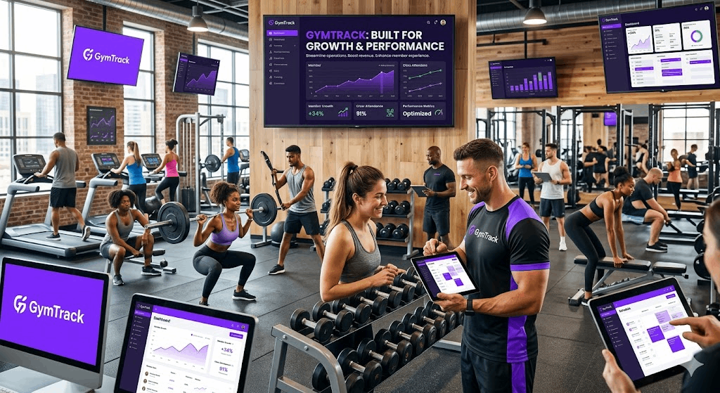 Gym dashboard dark